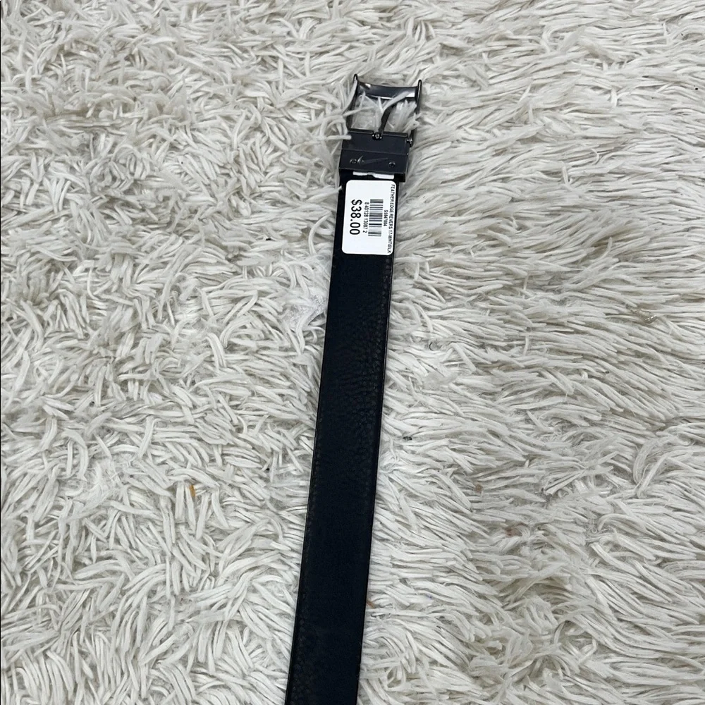 Nike Baseball Belt white and black